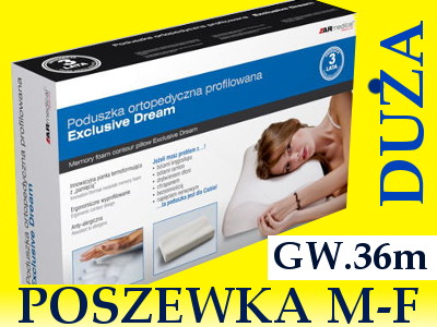 ARmedical Exclusive Dream poduszka ortopedyczna profilowana duża