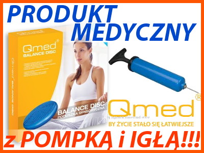 dysk sensoryczny qmed do siedzenia poduszka cwiczen kolcami beret