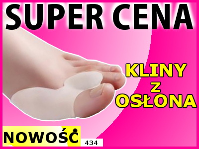 Klina międzypalcowy na haluksy