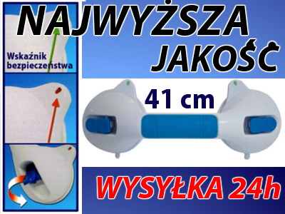 Uchwyt łazienkowy na przyssawki
